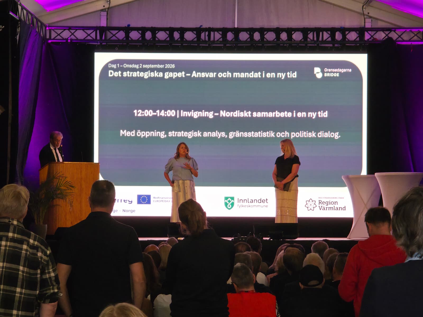 KBT Vocational College stand at Grensedagarna BRIDGE 2026