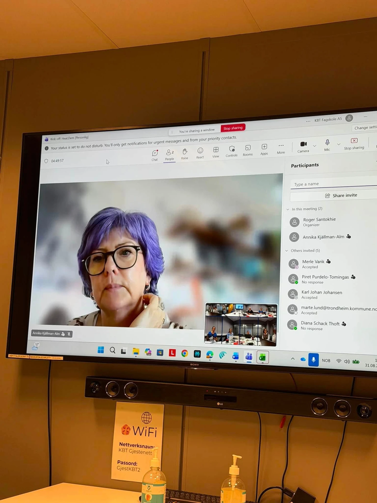 Online kick-off meeting with partners from across the Nordic-Baltic region